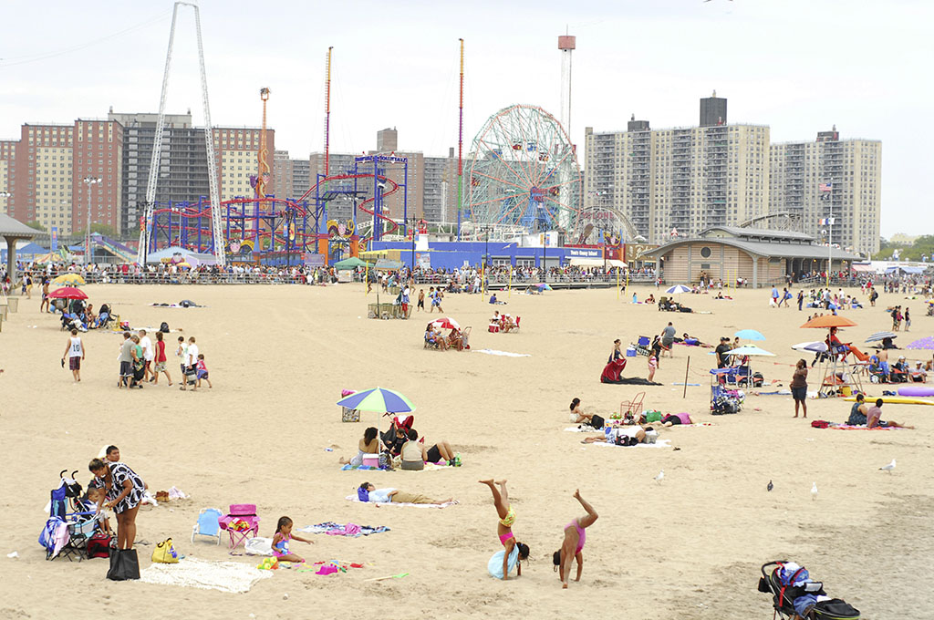 Leinwand „Coney Island“